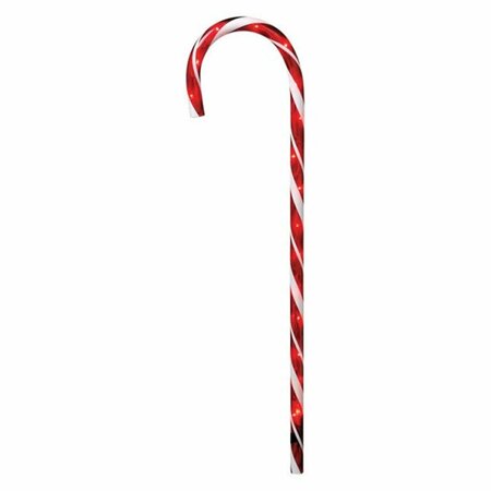 GOLDENGIFTS 21254-71 27 in. Candy Cane Path Marker  Red, 24PK GO2742064